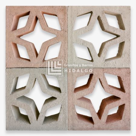 Celosía de Concreto Mod. Estrella